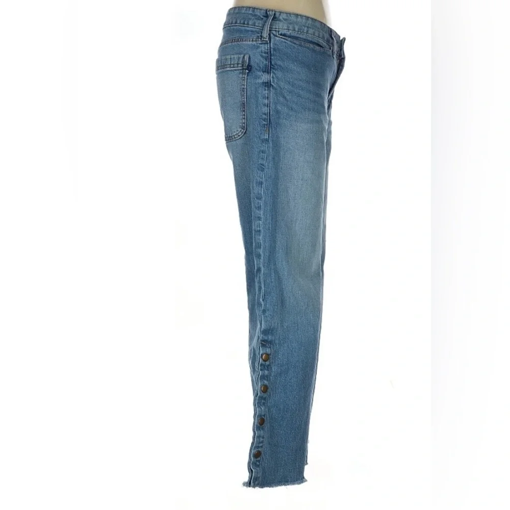 Pilcro Skater Low-Rise Wide-Leg Jeans | Palazzo Denim | Size 27 - Picture 8 of 10